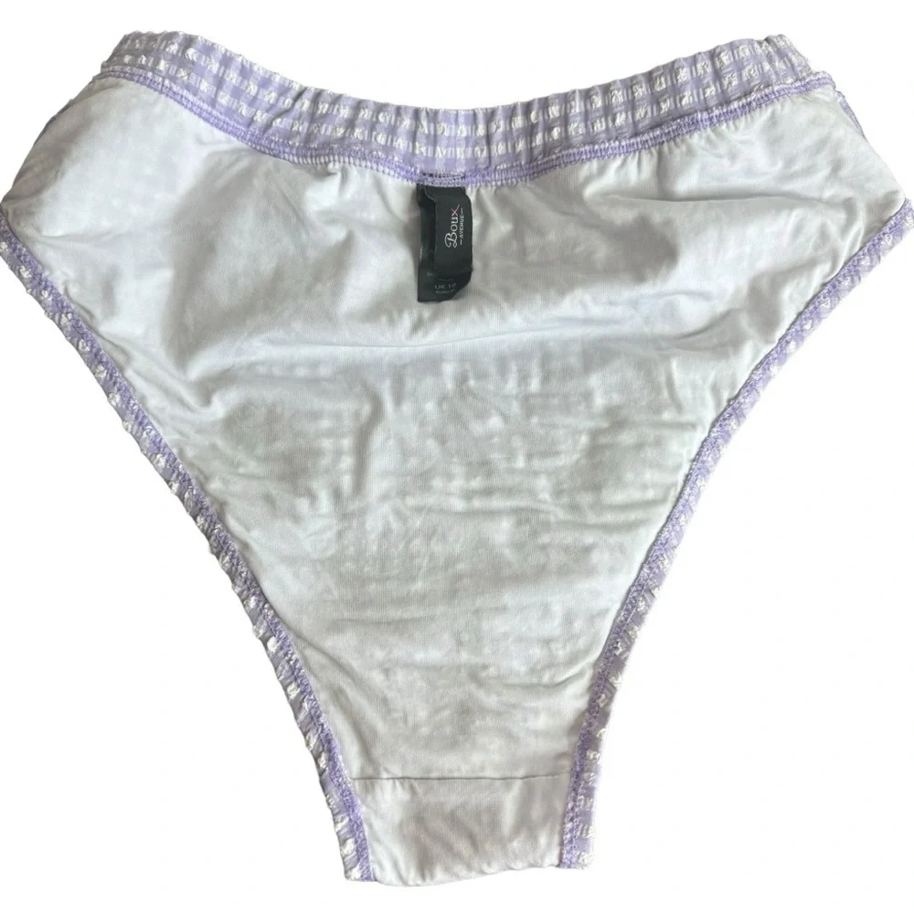 Boux Avenue gingham bikini set 2 pc. TOP 32 I / BOTTOM S